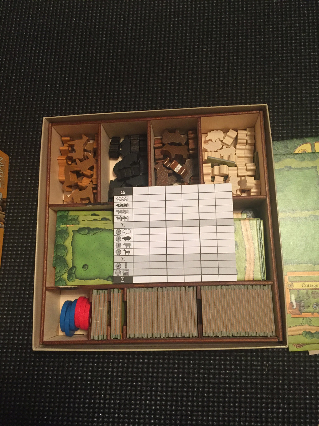 Eightbit Wood - Agricola All Creatures Big and Small Box Organizer, Board  Game