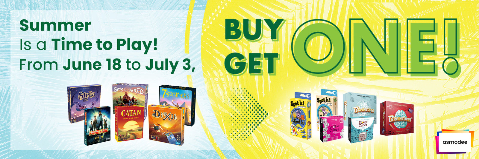 Asmodee Buy One Get One Promo