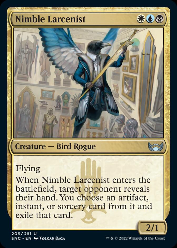 Nimble Larcenist (SNC-205) - Streets of New Capenna [Uncommon]