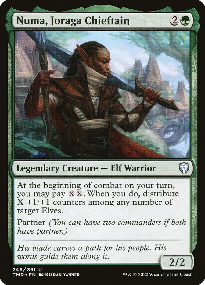 Numa, Joraga Chieftain (CMR-246) - Commander Legends [Uncommon]