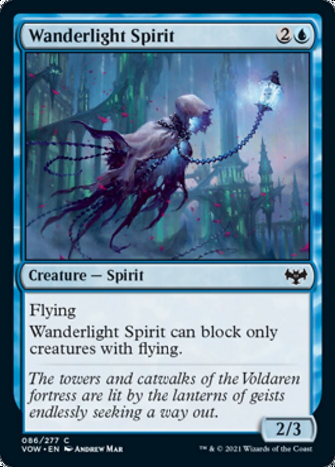 Wanderlight Spirit (VOW-086) - Innistrad: Crimson Vow [Common]