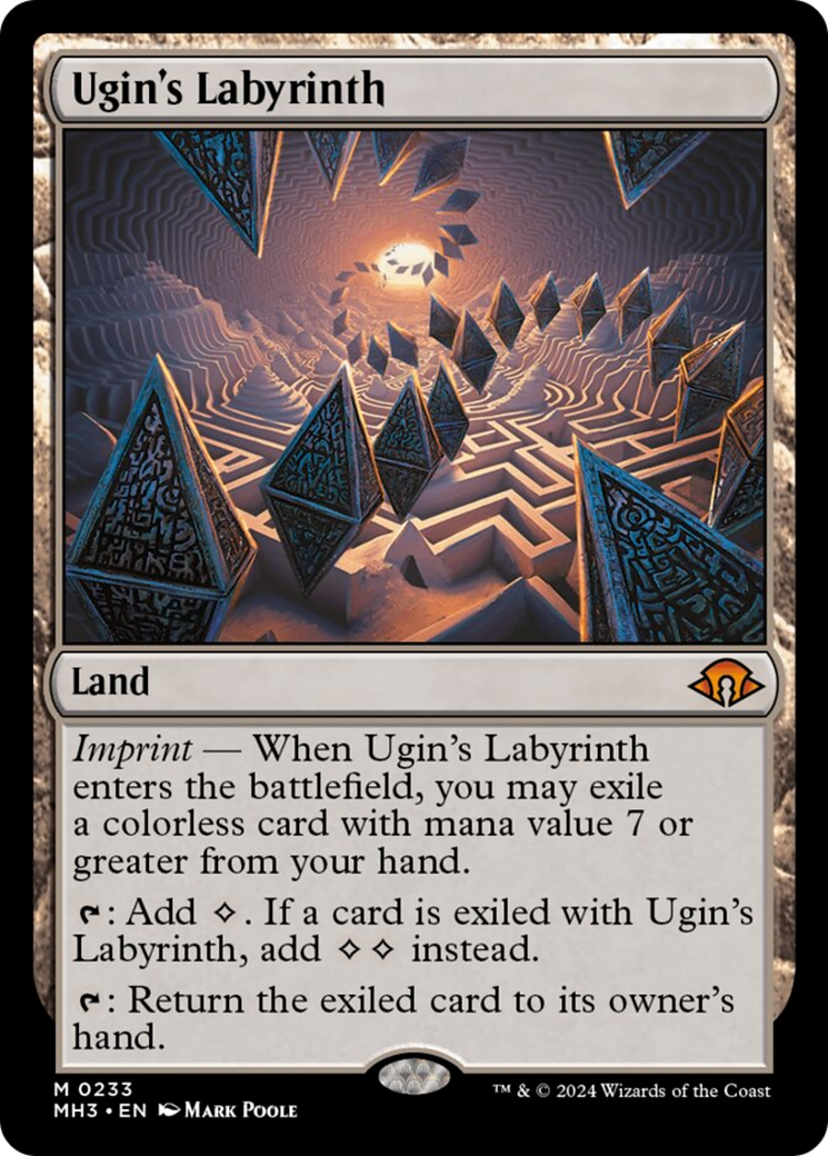 Ugin's Labyrinth (MH3-233) - Modern Horizons 3 [Mythic]