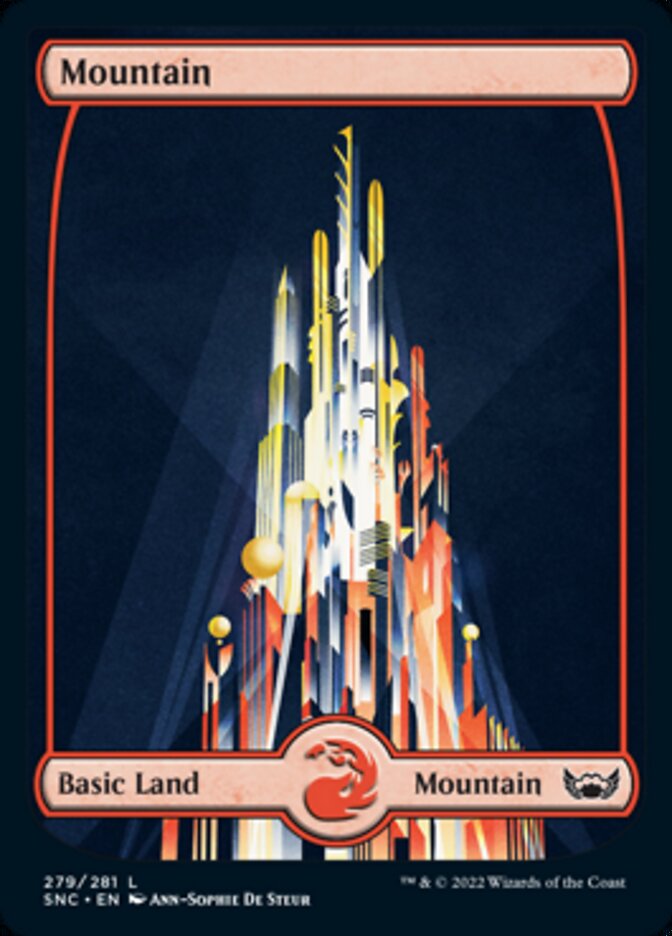 Mountain (SNC-279) - Streets of New Capenna: (Full Art) [Common]