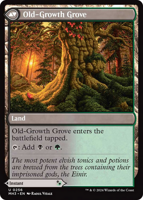 Revitalizing Repast // Old-Growth Grove (MH3-256) - Modern Horizons 3 Foil [Uncommon]