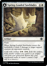 Spring-Loaded Sawblades // Bladewheel Chariot (LCI-036) - The Lost Caverns of Ixalan [Uncommon]