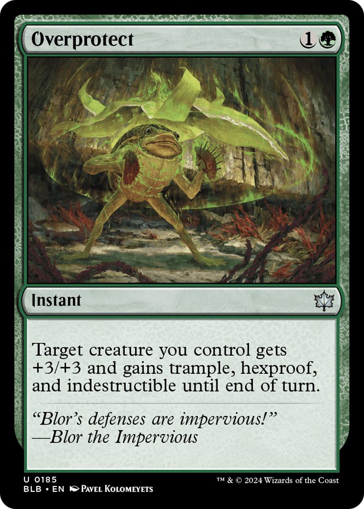 Overprotect (BLB-185) - Bloomburrow [Uncommon]