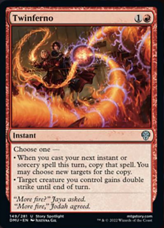 Twinferno (DMU-149) - Dominaria United [Uncommon]