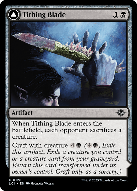 Tithing Blade // Consuming Sepulcher (LCI-128) - The Lost Caverns of Ixalan [Common]