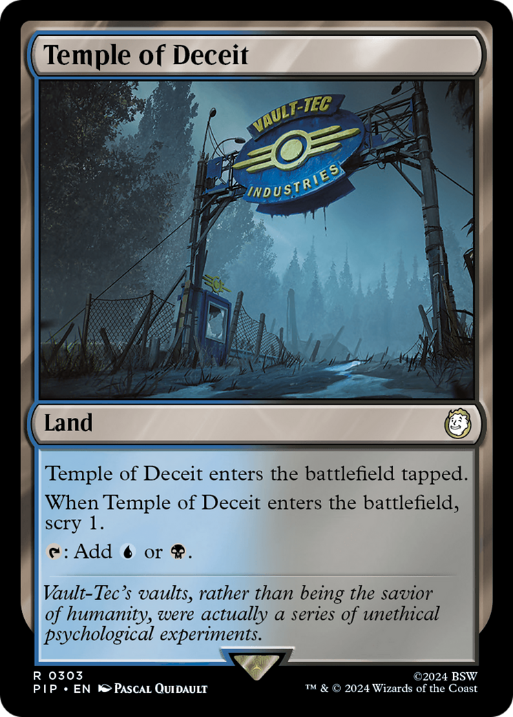 Temple of Deceit (PIP-303) - Fallout [Rare]