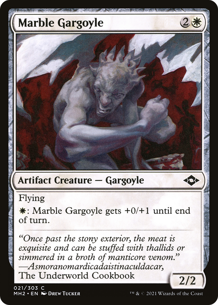 Marble Gargoyle (MH2-021) - Modern Horizons 2 Foil [Common]