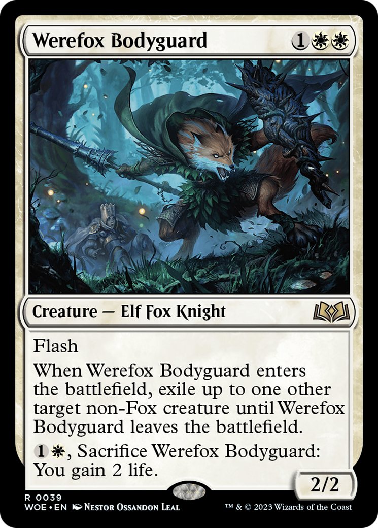 Werefox Bodyguard (WOE-039) - Wilds of Eldraine [Rare]