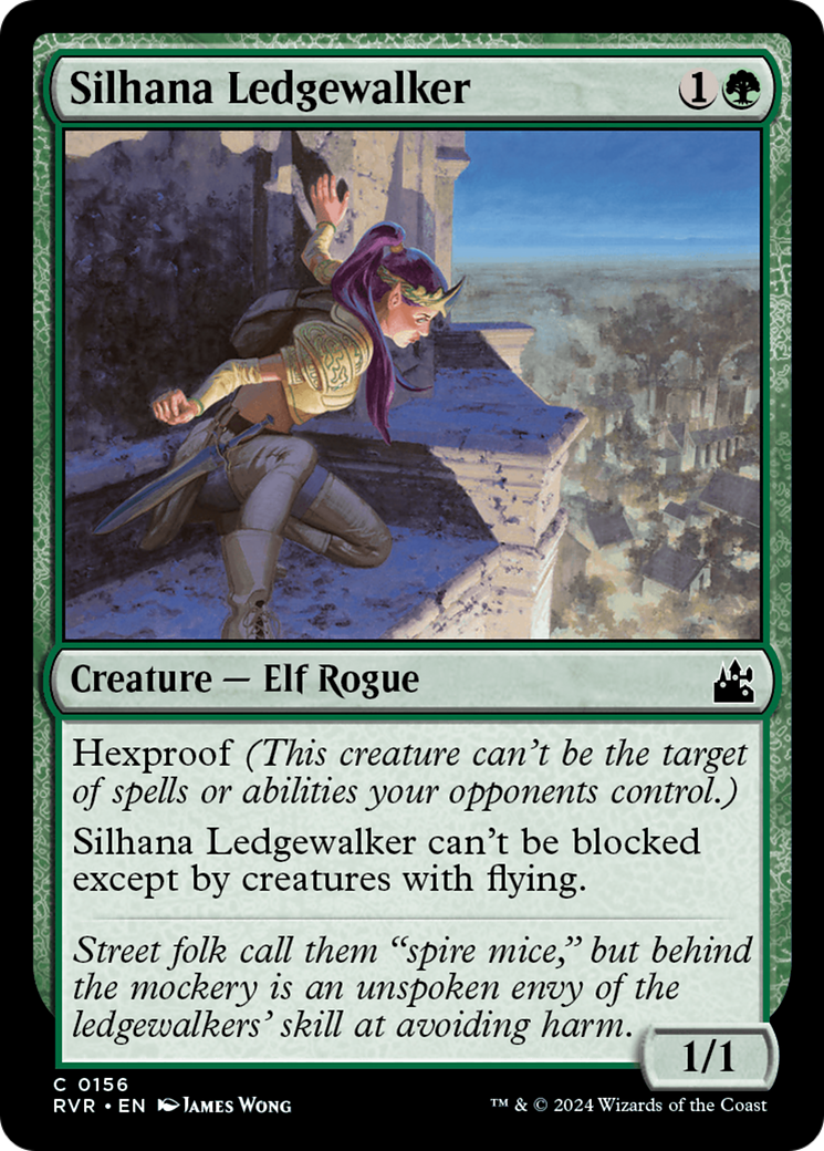 Silhana Ledgewalker (RVR-156) - Ravnica Remastered [Common]