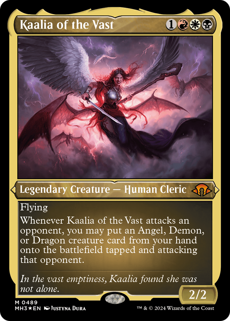 Kaalia of the Vast (MH3-489) - Modern Horizons 3 Etched Foil [Mythic]