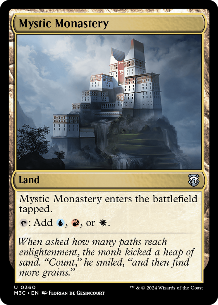 Mystic Monastery (M3C-360) - Modern Horizons 3 Commander [Uncommon]