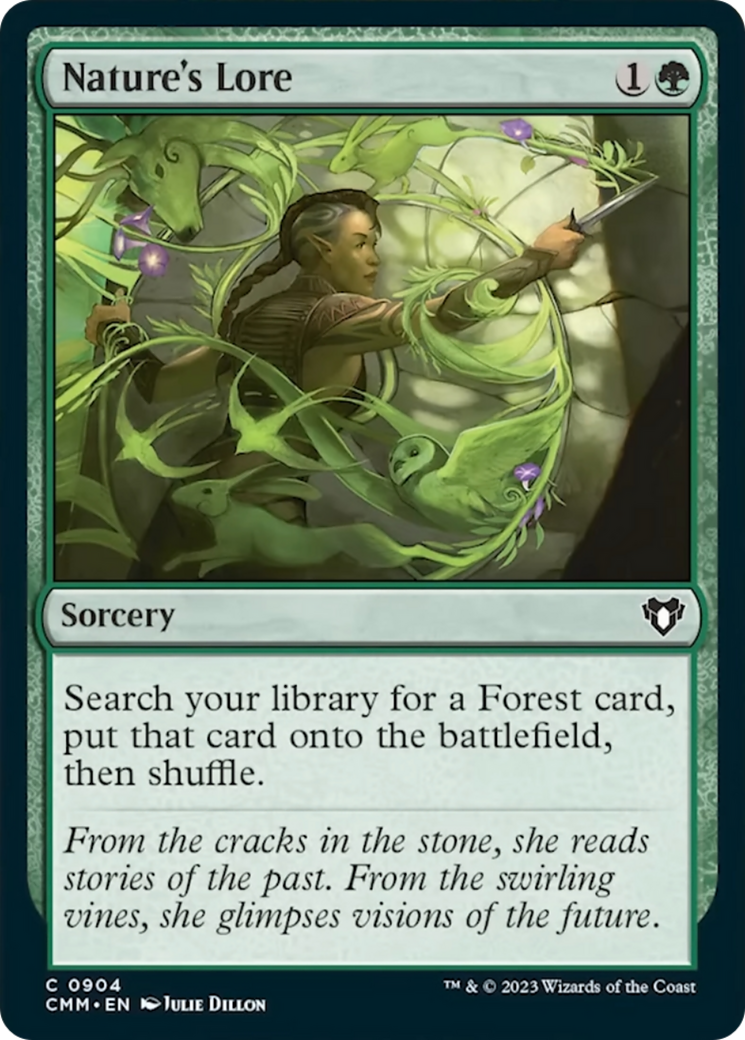 Nature's Lore (CMM-904) - Commander Masters [Common]