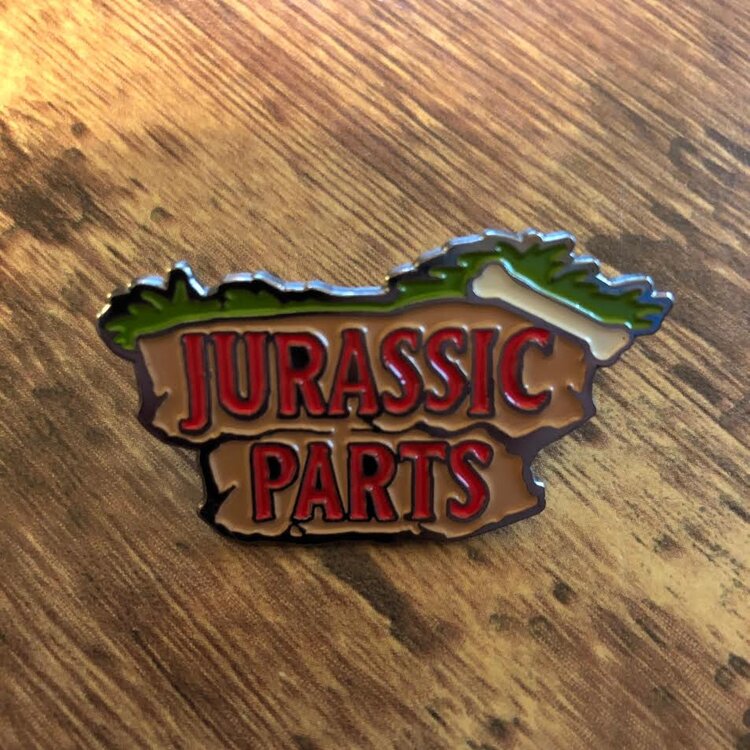 Jurassic Parts Enamel Pin