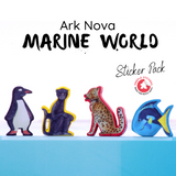 MeepleStickers: Ark Nova Marine World Meeples