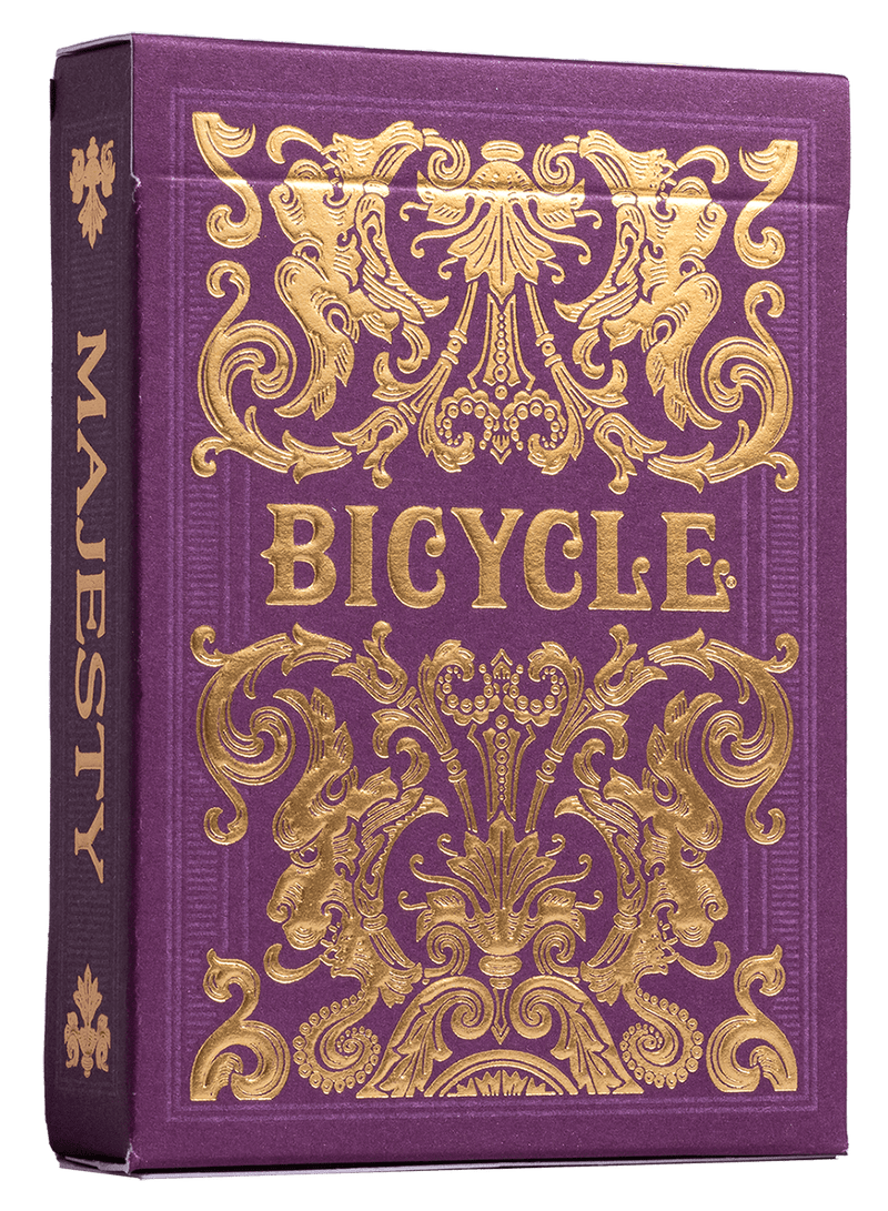 bicycle purple majesty playing cards