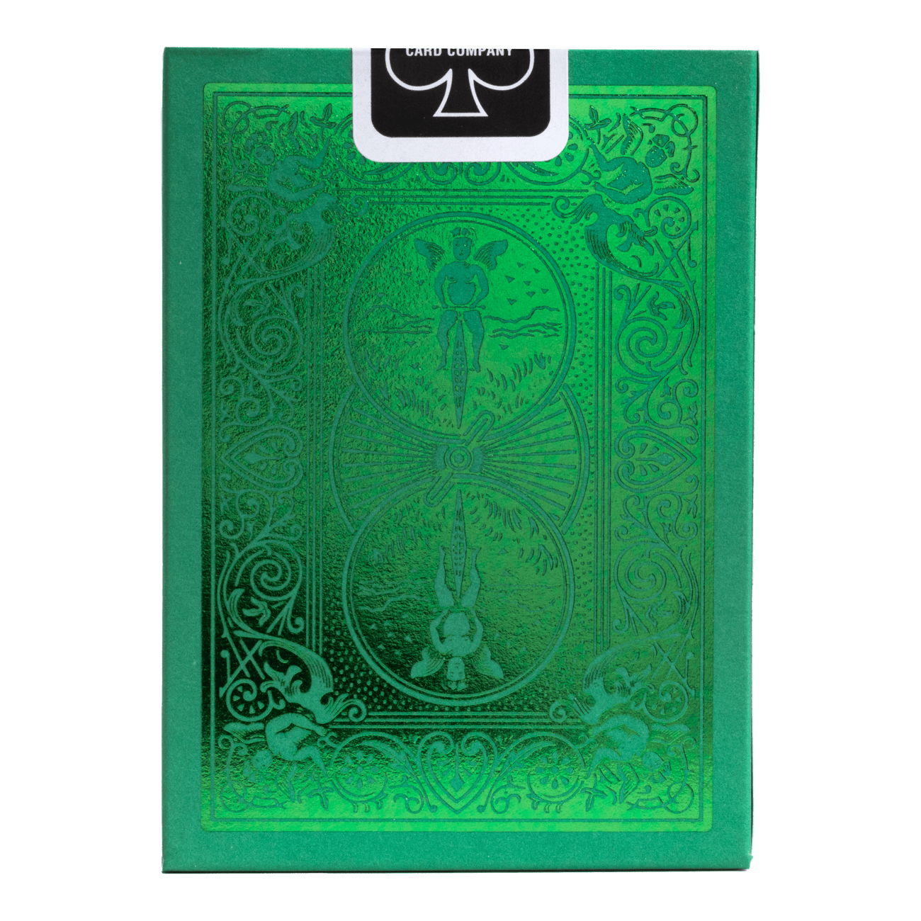 Bicycle Playing Cards - Metalluxe Holiday Green