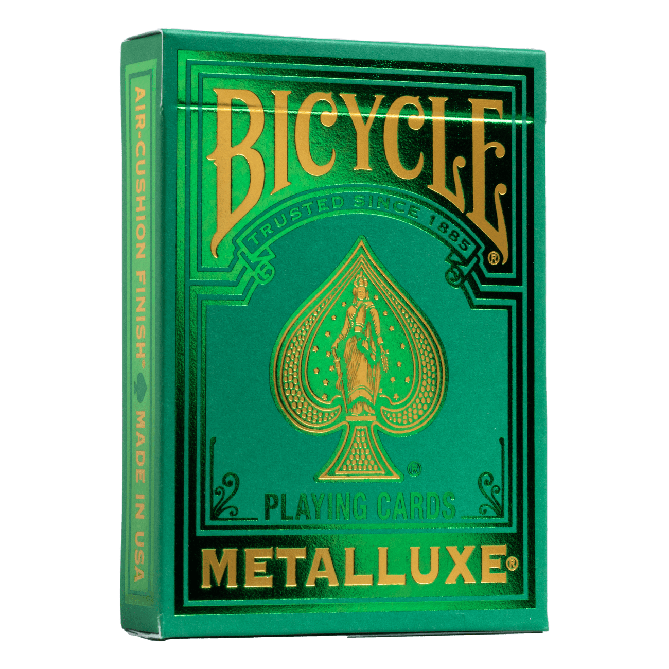 Bicycle Playing Cards - Metalluxe Holiday Green