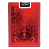 Bicycle Playing Cards - Metalluxe Holiday Red