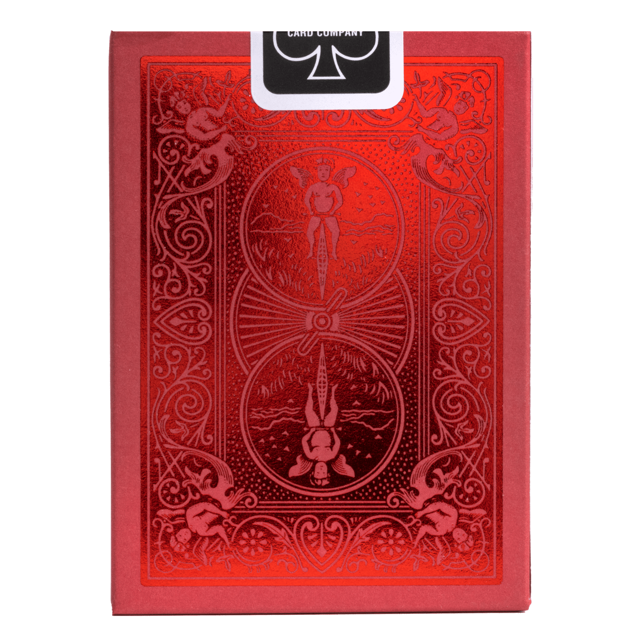 Bicycle Playing Cards - Metalluxe Holiday Red