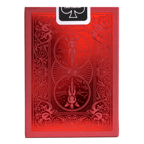 Bicycle Playing Cards - Metalluxe Holiday Red