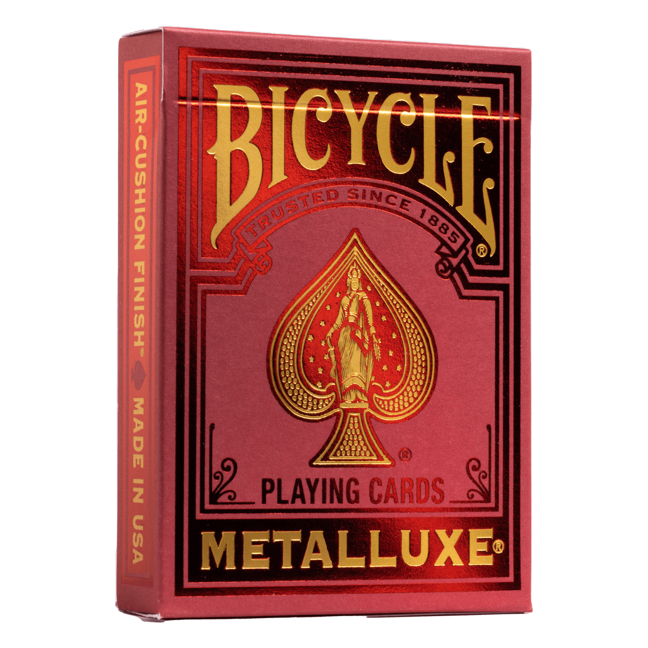 Bicycle Playing Cards - Metalluxe Holiday Red