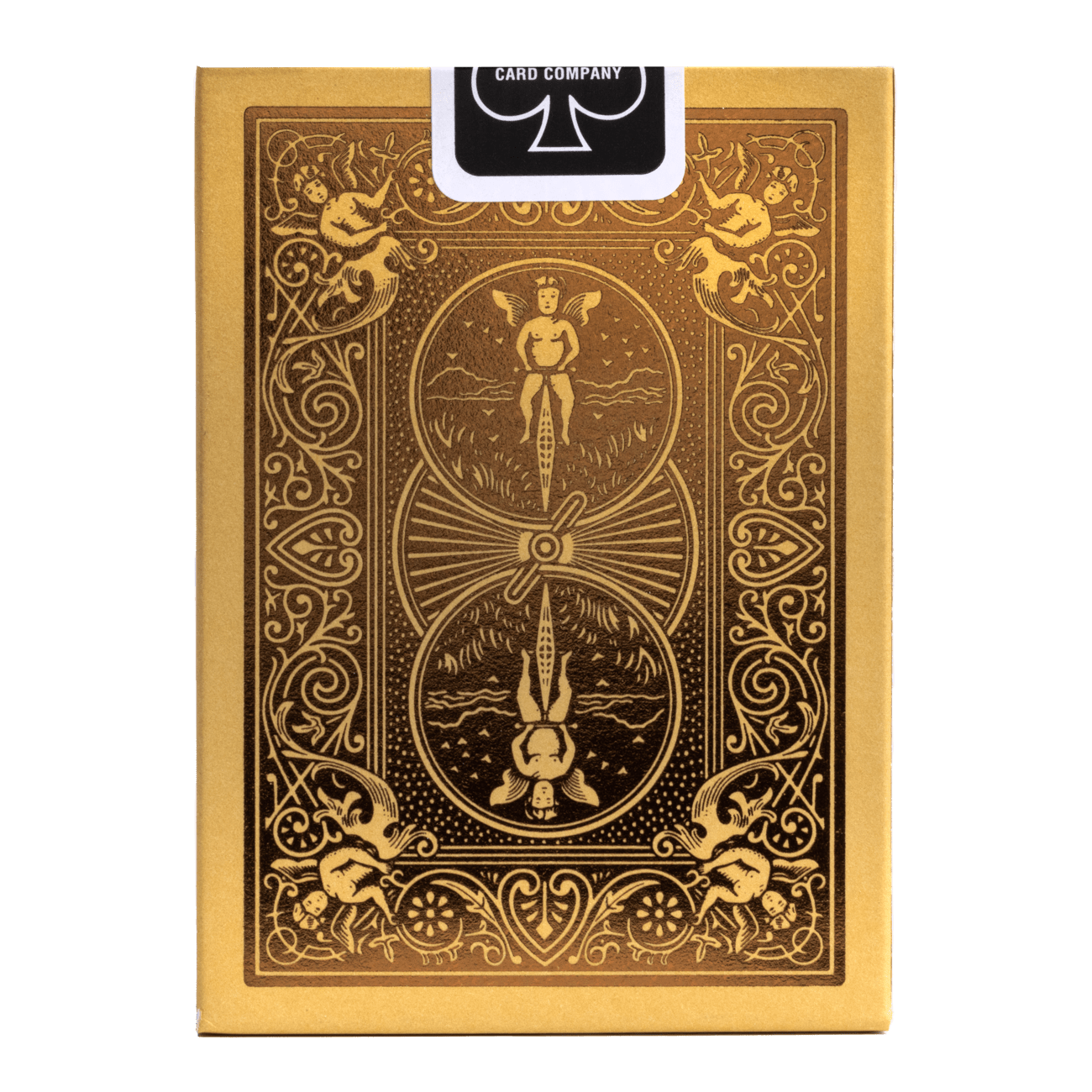 Bicycle Playing Cards - Metalluxe Holiday Gold