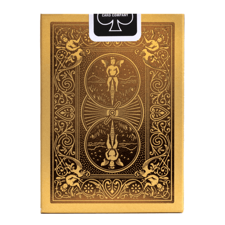 Bicycle Playing Cards - Metalluxe Holiday Gold