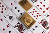 Bicycle Playing Cards - Metalluxe Holiday Gold