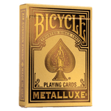 Bicycle Playing Cards - Metalluxe Holiday Gold