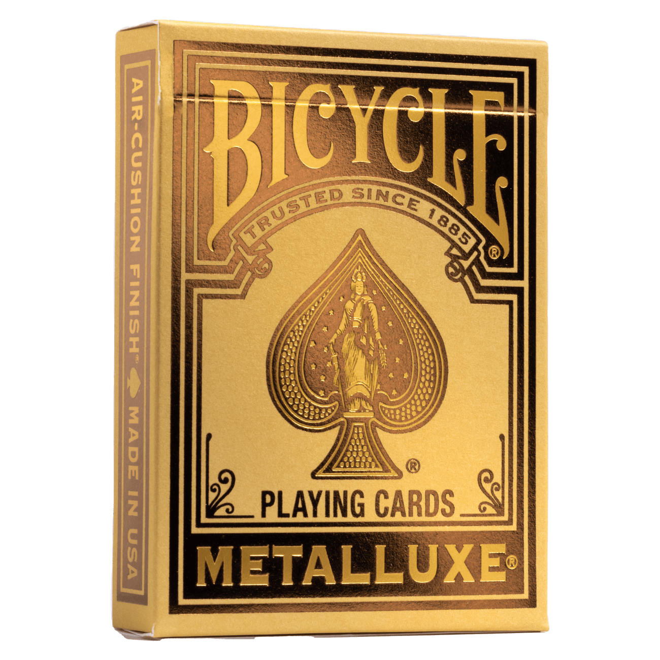 Bicycle Playing Cards - Metalluxe Holiday Gold