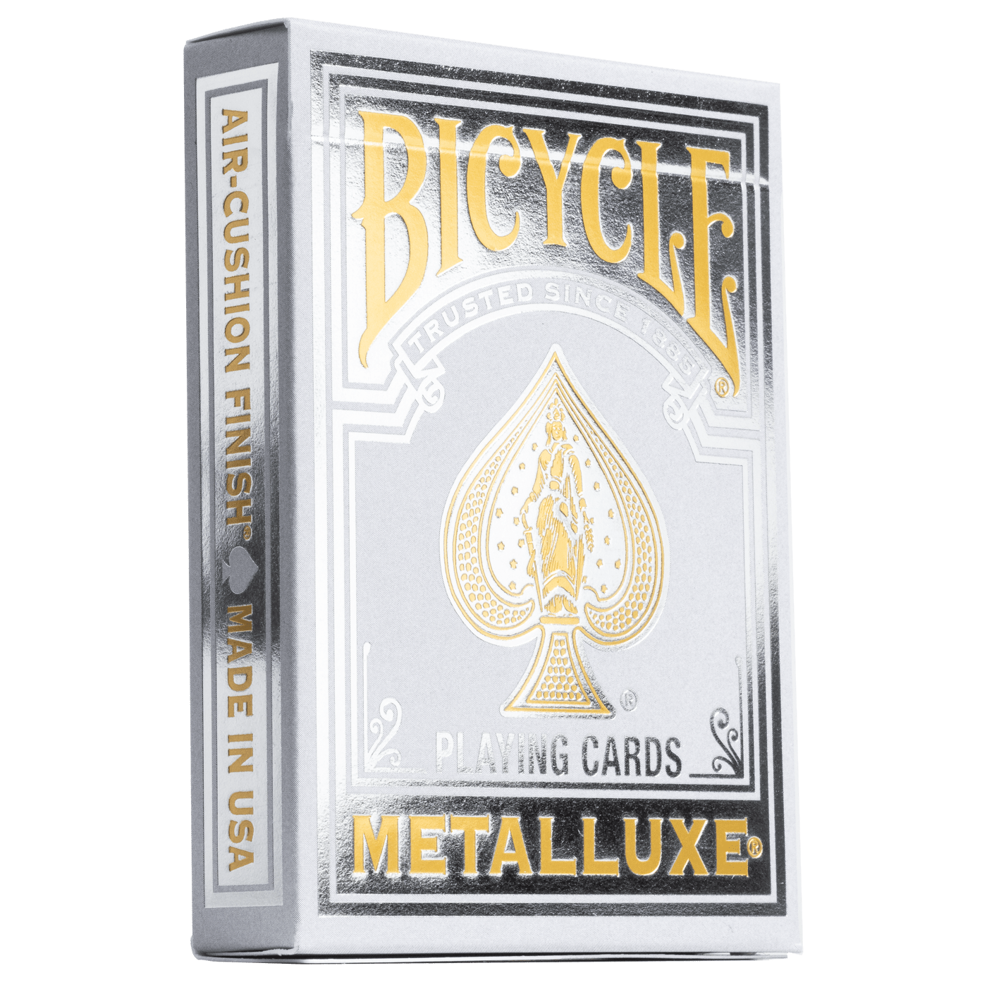 Bicycle Playing Cards - Metalluxe Silver