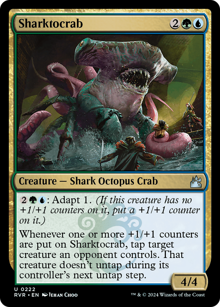 Sharktocrab (RVR-222) - Ravnica Remastered [Uncommon]