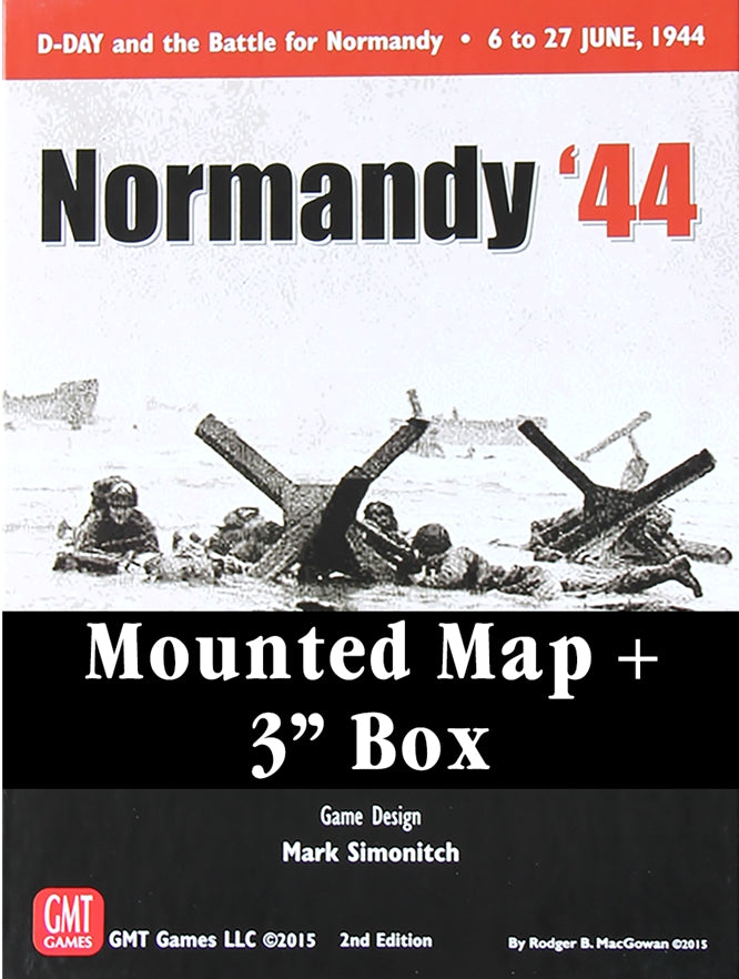 Normandy '44 Mounted Map + Box