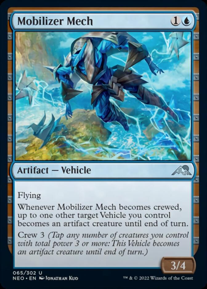 Mobilizer Mech (NEO-065) - Kamigawa: Neon Dynasty [Uncommon]