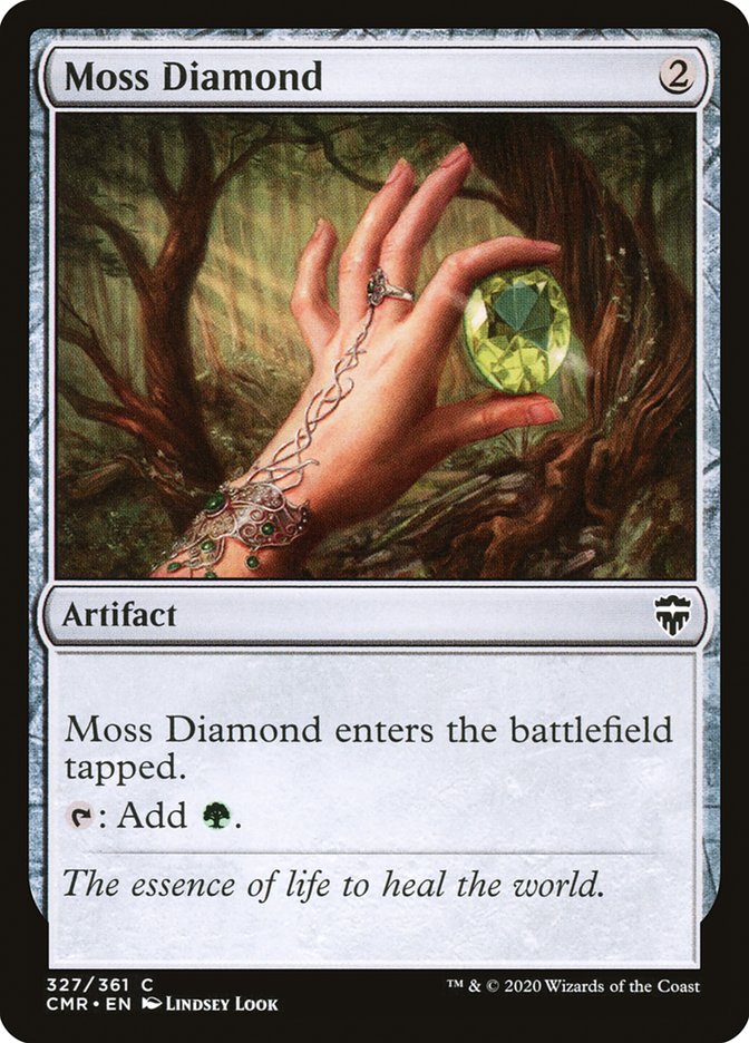 Moss Diamond (CMR-327) - Commander Legends [Common]