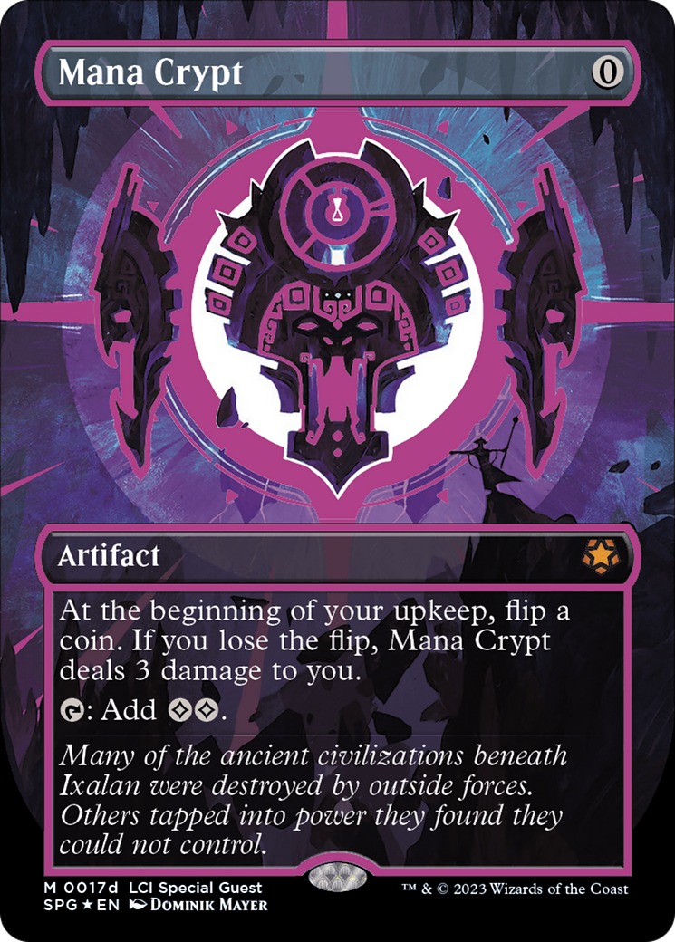 Mana Crypt (SPG-17D) - Special Guests (Borderless) Foil [Mythic]