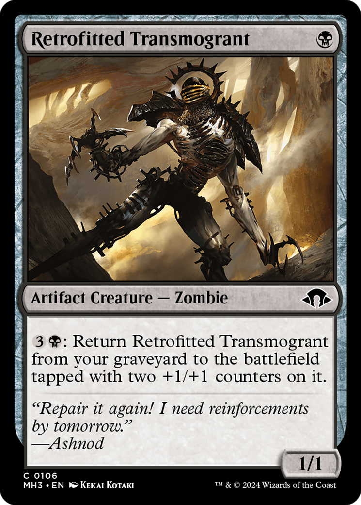 Retrofitted Transmogrant (MH3-106) - Modern Horizons 3 Foil [Common]