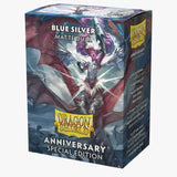 Dragon Shield - Anniversary Special Edition Matte Dual: Blue Silver (100ct)