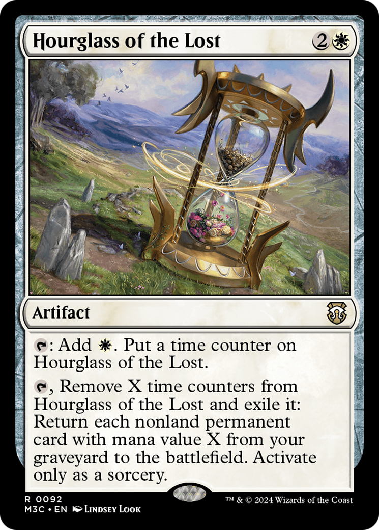 Hourglass of the Lost (M3C-092) - Modern Horizons 3 Commander Foil [Rare]