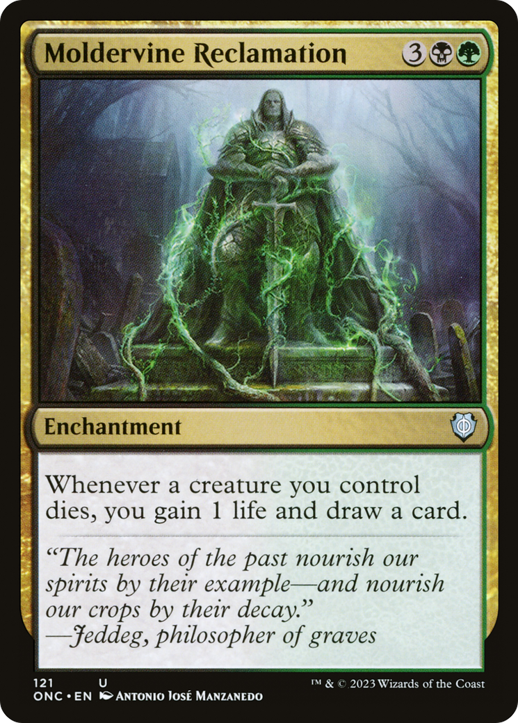 Moldervine Reclamation (ONC-121) - Phyrexia: All Will Be One Commander [Uncommon]