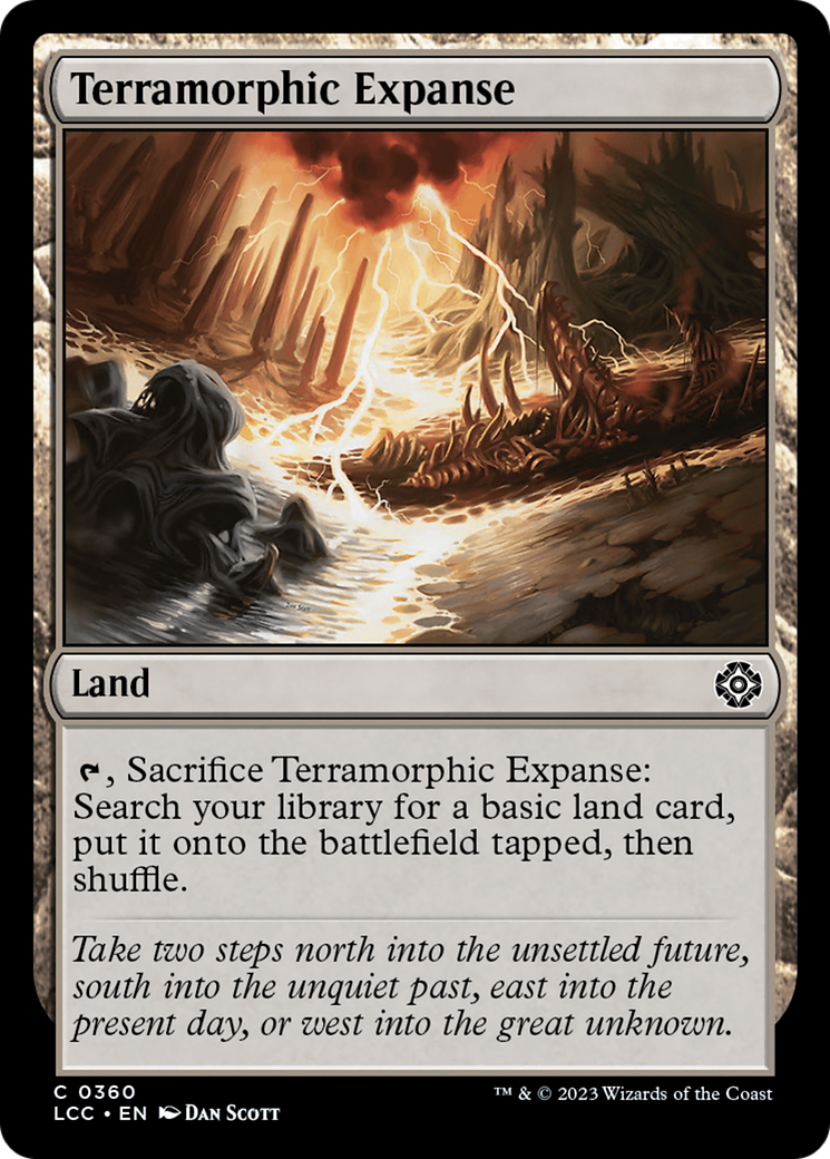 Terramorphic Expanse (LCC-360) - The Lost Caverns of Ixalan Commander [Common]