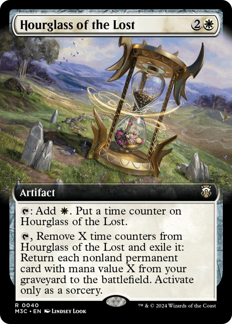 Hourglass of the Lost (M3C-040) - Modern Horizons 3 Commander: (Extended Art) [Rare]