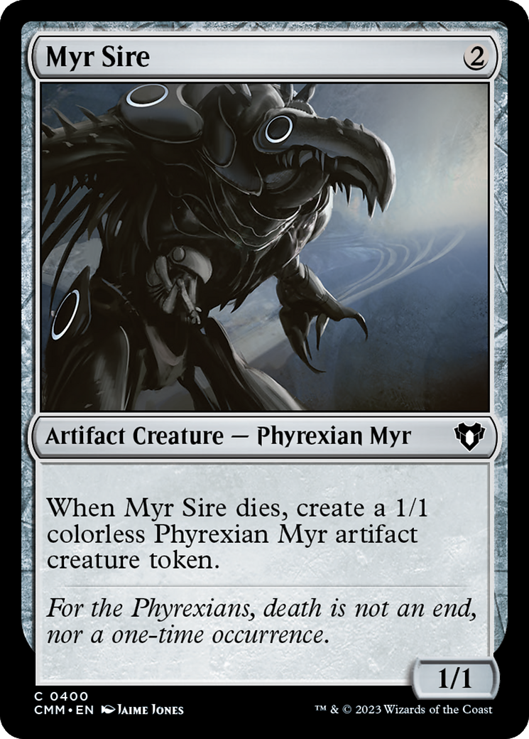 Myr Sire (CMM-400) - Commander Masters [Common]