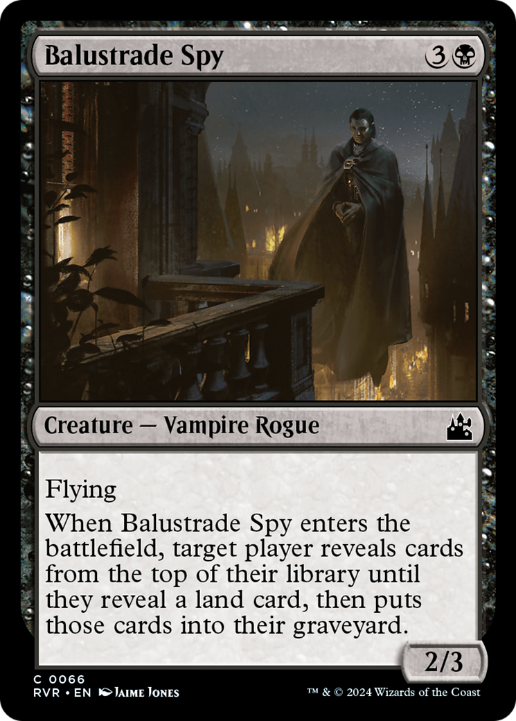 Balustrade Spy (RVR-066) - Ravnica Remastered [Common]