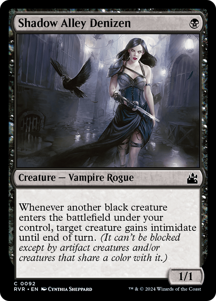 Shadow Alley Denizen (RVR-092) - Ravnica Remastered [Common]