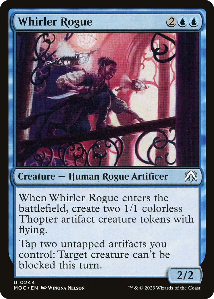 Whirler Rogue (MOC-244) - March of the Machine Commander [Uncommon]