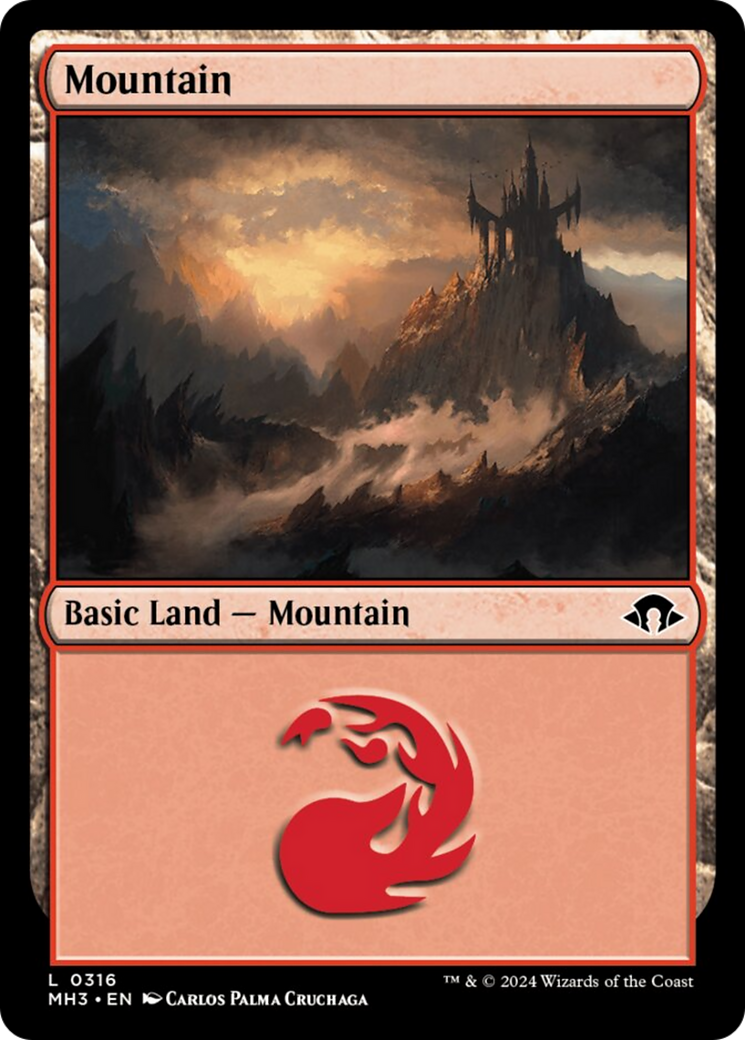 Mountain (MH3-316) - Modern Horizons 3 [Common]